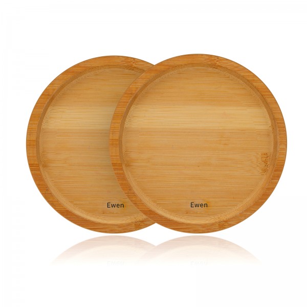 Ewen Bamboo Plant Pot Stand, Bamboo Stand for Cups, Bowls, Bamboo Craft for Home Decor
