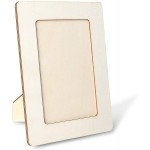 Ewen Wooden Picture Frame for 4 x 6 Inch Photos, 1pcs Photo Frames 4 by 6 Vertically Display for Table Top Desktop, DIY Handmade Gift Frame for Art Craft